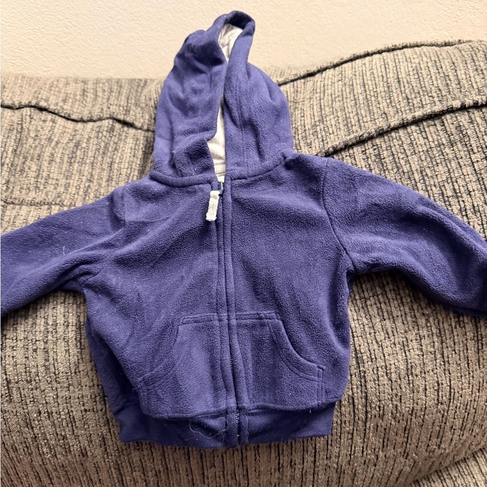 Carter's Soft Purple Kids Hoodie